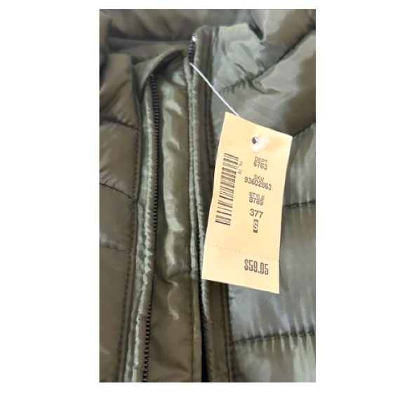 Aeropostale Green Puffer Jacket (Midweight) - Picture 3 of 7